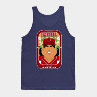 Baseball Red Blue White - Deuce Crackerjack - Indie version Tank Top